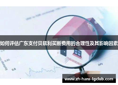 如何评估广东支付贝兹利买断费用的合理性及其影响因素